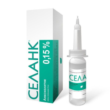 Селанк капли наз. 0.15 % 3 мл