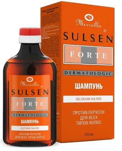 Мирролла сульсен форте Шампунь против перхоти 150 мл