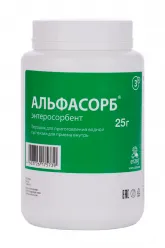 Альфасорб Энтеросорбент пор. для приг. водной сусп. для приема внутрь 25 г БАД