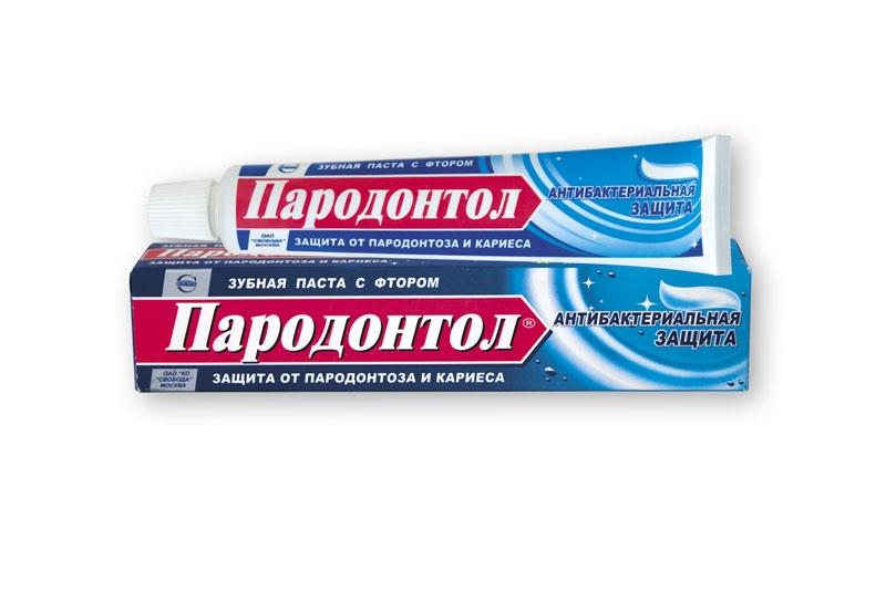 Зубная паста Пародонтол 63 г антибакт. защита