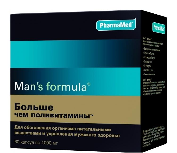 Менс формула Больше чем поливитамины капс. 1000 мг № 60 БАД