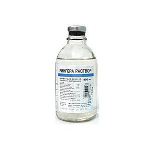 Рингер р-р для инф. 500 мл № 10