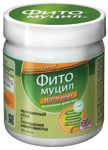 Фитомуцил Норм плюс пор. 180 г БАД