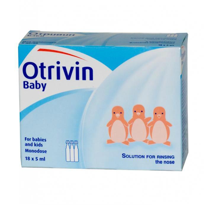 Отривин Бэби капли для орошения носа фл-кап 5 мл № 18