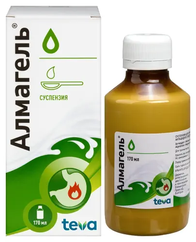 Алмагель сусп. для приема внутрь 170 мл