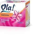 Тампоны Ола супер № 8 б/апликатора