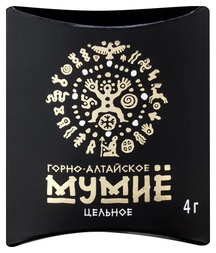 Мумие горно-алтайское 4 г БАД