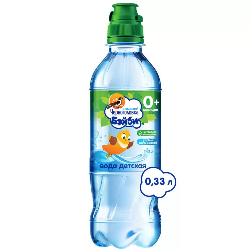 Вода питьевая Черноголовка Бэйби детская негаз. 0.33 л