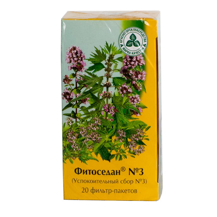 Успокоительный сбор (Фитоседан) N 3 ф/п 2.0 № 20
