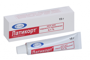 Латикорт мазь для нар. прим. 0.1%  15 г Латикорт мазь для нар. прим. 0.1%  15 г
