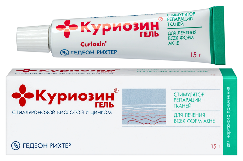 Куриозин гель для нар. прим. 0.103% 15 г Куриозин гель для нар. прим. 0.103% 15 г