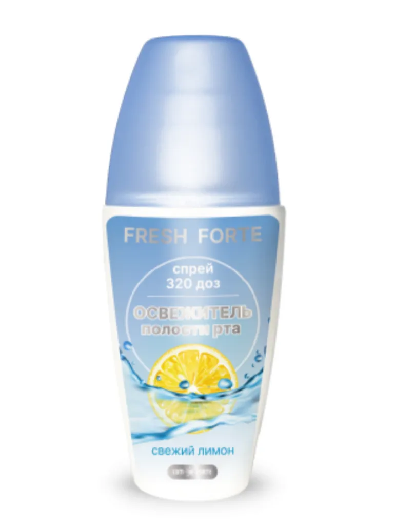 Освежитель полости рта Комфорте свежий лимон спрей 325 доз 25 мл