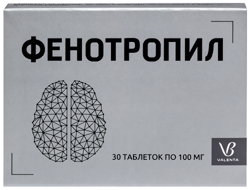 Фенотропил табл. 100 мг № 30