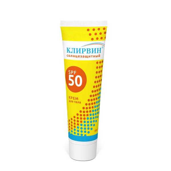 Крем для тела Клирвин солнцезащ. spf 50 60 мл 