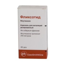 Фликсотид аэр. для инг. доз. 250 мкг/доза 60 доз