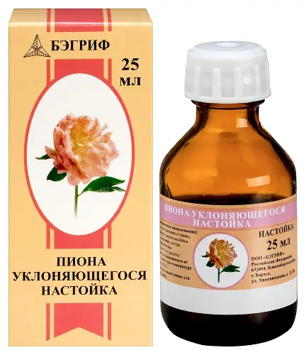 Пиона уклоняющегося настойка 25 мл