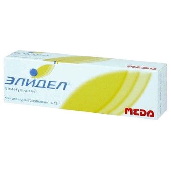 Элидел крем для нар. прим. 1 % 15 г