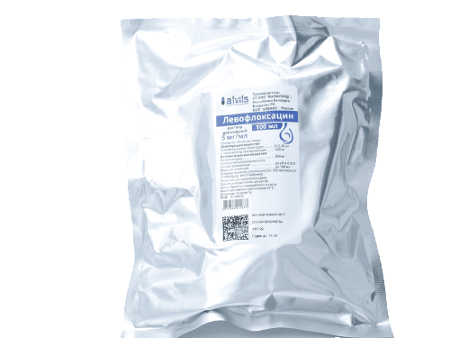 Левофлоксацин р-р для инф. 5 мг/мл 100 мл