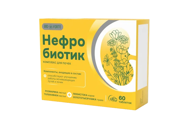 Нефрокомплекс+ БиоФорте табл. 300 мг № 60 БАД