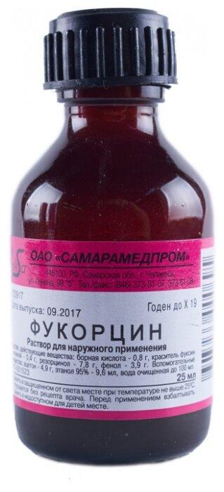 Фукорцин р-р для нар. прим. 25 мл