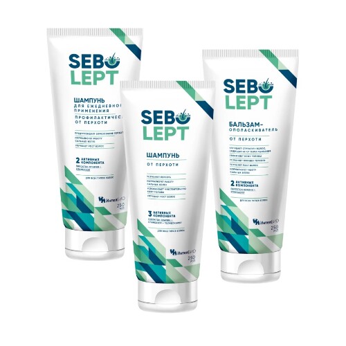 Себолепт бальзам-ополаскиватель от перхоти для всех типов волос 250 мл