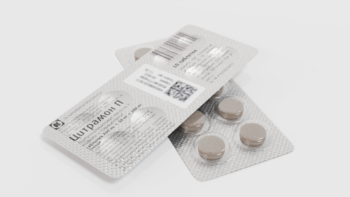 Цитрамон П табл. 240 мг+30 мг+180 мг № 10