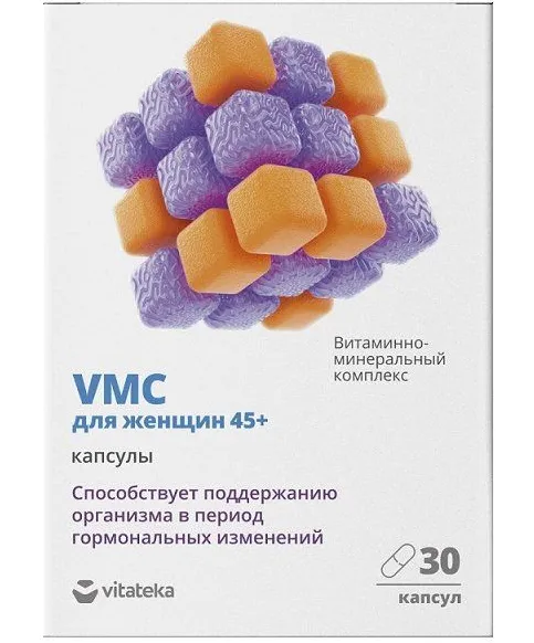 Витаминно-минеральный  комплекс VMC Витатека для женщин 45+ капс. 0.664 г № 30 БАД