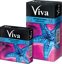 Презервативы Viva № 12 точечные
