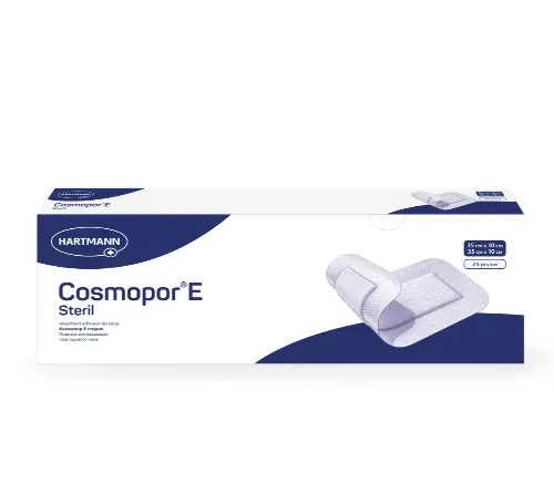Повязка впитывающая пластырного типа Космопор Е стерил 35х10 см № 25