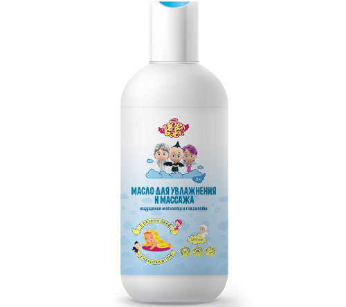 Масло для увлажнения и массажа для детей От макушки до пят Ангел бэби 200 мл