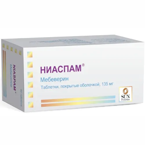 Ниаспам табл. п.о. 135 мг № 50