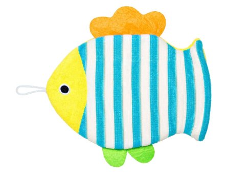 Мочалка-рукавичка для купания Рыбка RBS-006 0+