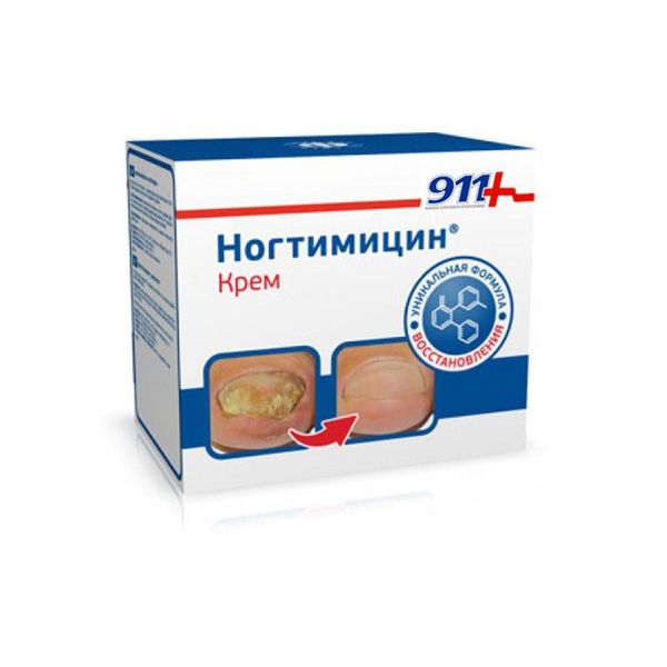 911 Крем Ногтимицин 30 мл