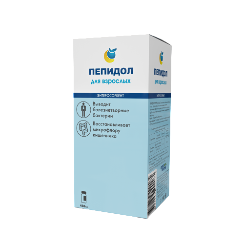 Пепидол р-р для приема внутрь ПЭГ 5 % 450 мл   БАД