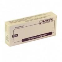 Лизиноприл АЛСИ табл. 20 мг № 20