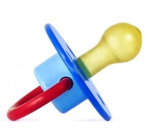 Соска-пустышка Пома латексная круглой формы 0+ 5712