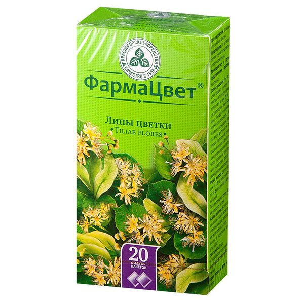 Липы цветки ф/п 1.5 г № 20