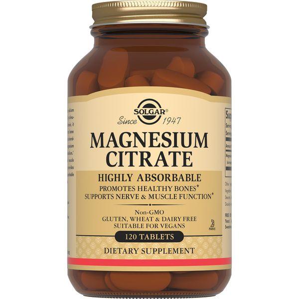 Солгар Цитрат магния табл. 1540 мг №120 БАД
