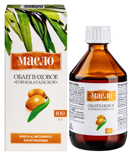Масло облепиховое Горноалтайское 100 мл БАД