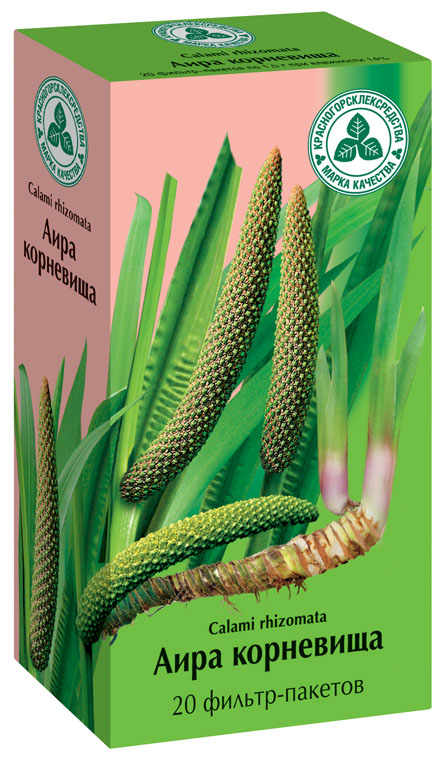 Аира корневища порошок ф/п 1.5 г № 20