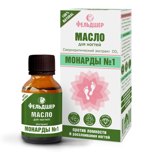 Масло Фельдшер для ногтей экстракт монарды 25 мл