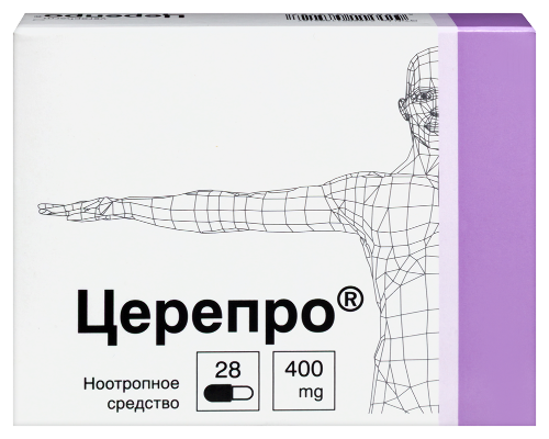Церепро капс. 400 мг № 28