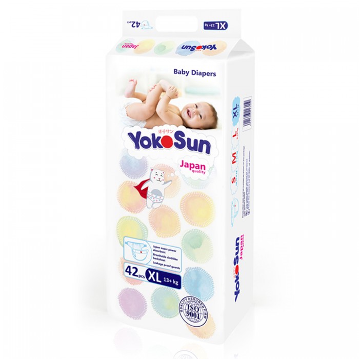 Подгузники ЙокоСан XL 13+кг №42