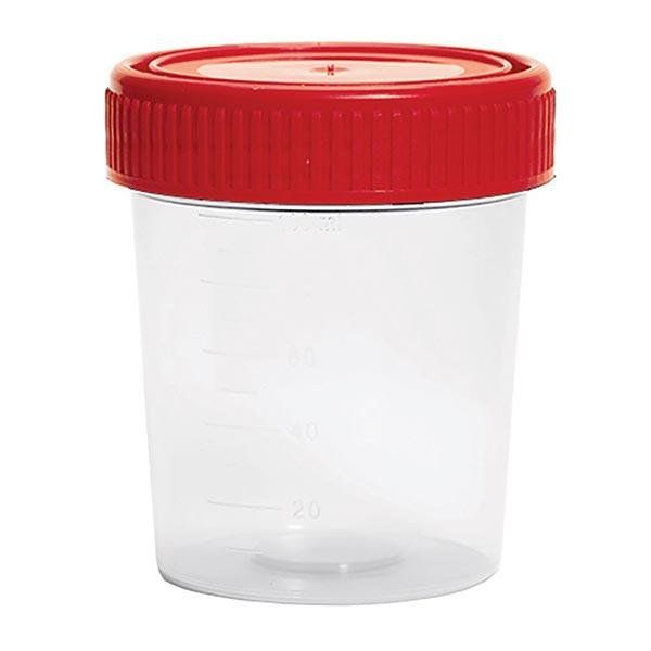 Контейнер лаб. для взятия био. проб 125 мл стер. с крышкой инд.уп.