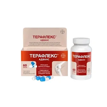 Терафлекс Адванс капс. 250 мг+100 мг+200 мг № 60