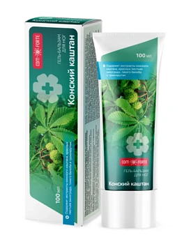 Гель-бальзам для ног Конский каштан Комфорте 100 мл