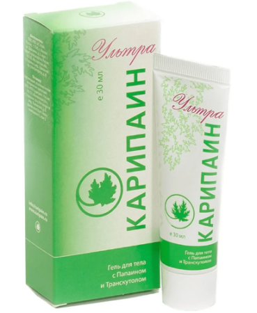 Карипаин Ультра гель для тела 30 мл 