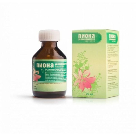 Пиона уклоняющегося настойка 25 мл