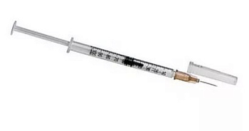 Шприц инсулиновый 1 мл U-100 трехкомпонентный с иглой 29G 0.33*12,7мм № 10 Шприц инсулиновый 1 мл U-100 трехкомпонентный с иглой 29G 0.33*12,7мм № 10