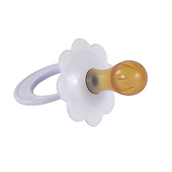 Соска-пустышка латексная Ромашка 2 тип 2 исполнения А инд/уп